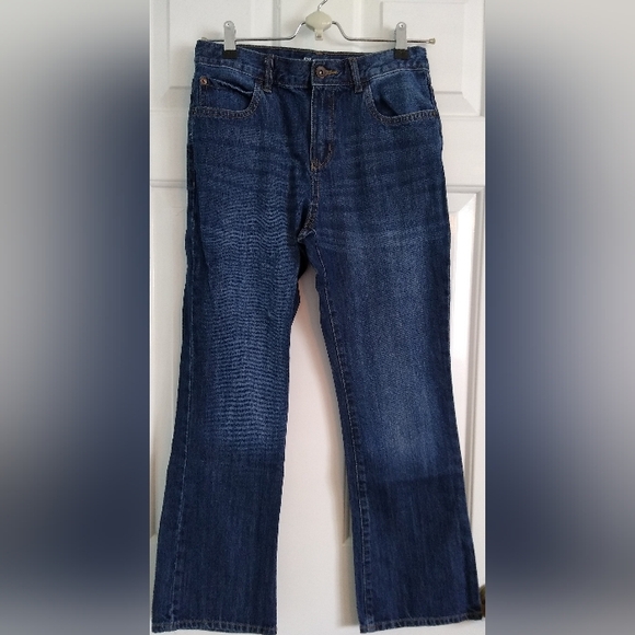Lot of 4 Boys bootcut blue jeans sz 12 Husky - Picture 6 of 11